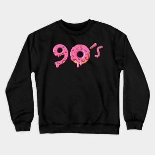 90s Donuts Crewneck Sweatshirt